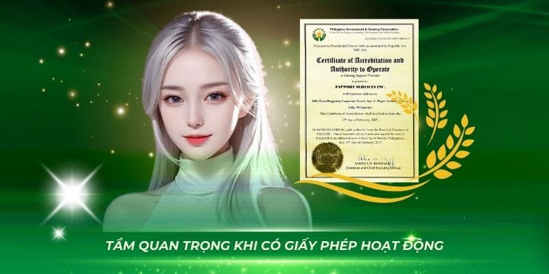 Các loại giấy phép hoạt động phổ biến trong ngành casino